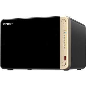 QNAP Turbo NAS TS-664-8G 6 x Total de compartimientos Sistema de almacenamiento SAN/NAS - 4GB Flash Memory Capacity Celero