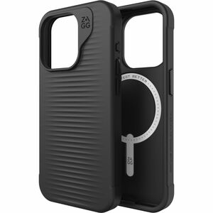 ZAGG Luxe Snap Case for Apple iPhone 15 Pro Smartphone - Clear - Textured - Bacterial Resistant, Odor Resistant - Graphene