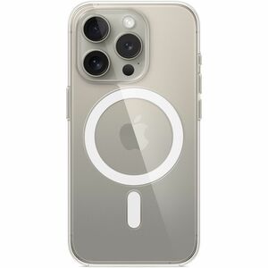Apple Case for Apple iPhone 15 Pro Smartphone - Clear - Scratch Resistant, Yellowing Resistant, Drop Resistant, Bump Resis