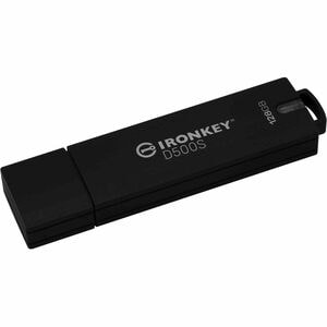 Pen Drive Kingston IronKey D500S D500S Robusto - 128 GB - USB 3.2 (Gen. 1) Tipo A - XTS-AES, 256-bit AES - TAA Conforme - 