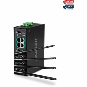 Routeur sans fil TRENDnet TI-WP100 - Wi-Fi 5 - IEEE 802.11ac - Ethernet - Conforme aux normes TAA - Bi bande - 2,40 GHz Ba