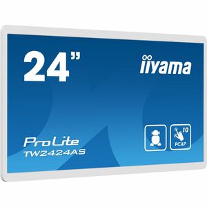 iiyama ProLite TW2424AS-W1 24 Zoll Class LED-Touchscreen-Monitor - 16:9 Format - 14 ms Reaktionszeit - 60,5 cm (23,8 Zoll)
