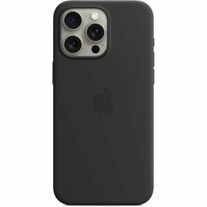 Apple Case for Apple iPhone 15 Pro Max Smartphone - Black - Silky, Soft-touch - Drop Resistant, Scratch Resistant, Bump Re