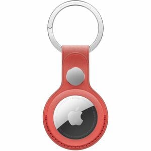 Apple AirTag Key Ring - Coral