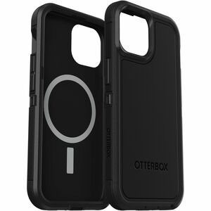 DEFENDER XT MAG IPHONE 13/14/15/16E BLACK PRO PACK - Black-Poly Bag Packaging-6.20 x 3.31 x 0.52 in | 15.76 x 8.42 x 1.32 cm