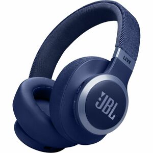 JBL Live 770NC Wireless Over-the-head, Over-the-ear Stereo Headset - Blue - Alexa - Binaural - Circumaural - Bluetooth - 3