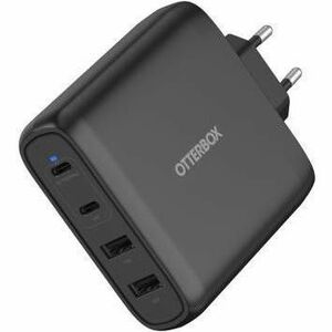OtterBox 100 W AC Adapter - Universal Adapter - 2 USB Type-C - For Smartphone, Tablet PC, Notebook - Europe - 120 V AC, 23