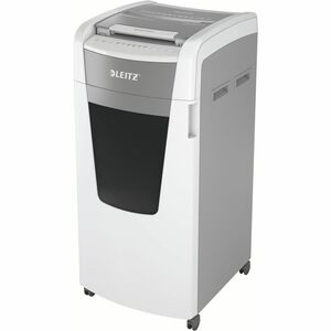 Leitz IQ Autofeed Office Pro 600 Paper Shredder - Continuous Shredder - Cross Cut - 15 Per Pass - for shredding Staples, P