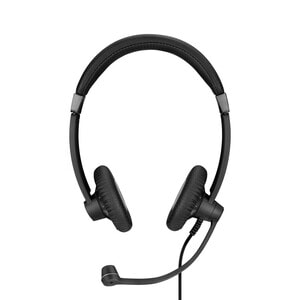 EPOS IMPACT SC 75 USB MS Wired On-ear Stereo Headset - Black - Binaural - Noise Cancelling, Uni-directional, Condenser, El