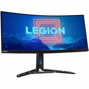 Lenovo Legion Y34wz-30 34" Class UW-QHD Curved Screen LED Monitor - 21:9 - Raven Black - 86.4 cm (34") Viewable - Vertical