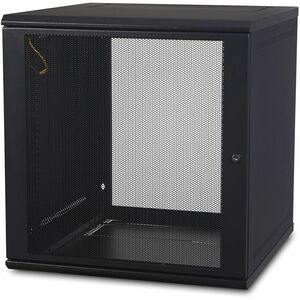 APC by Schneider Electric NetShelter WX AR112 12U Wall Mountable Rack Cabinet for LAN Switch, Patch Panel - 482.60 mm Rack