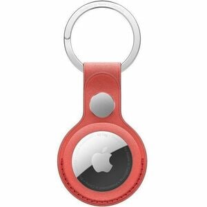 Apple AirTag FineWoven Key Ring - Coral - Micro Twill - Coral