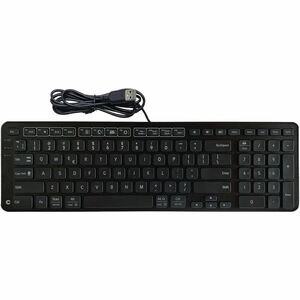 Contour Balance Keyboard - Cable Connectivity - USB Interface - Windows, Mac OS X - QWERTY Layout - PC, Mac - Plastic - AA
