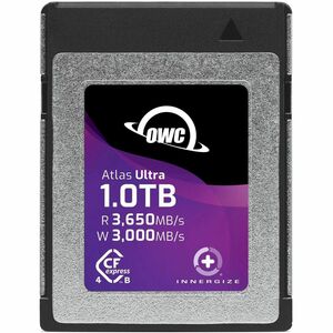 OWC Atlas Ultra 1 TB CFexpress Card Type B - 1  - 3.56 GB/s Read - 2.93 GB/s Write - 3 Year Warranty