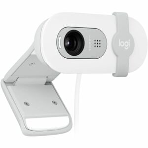 Logitech BRIO 100 Webcam - 2 Megapíxel - 30 fps - Branco - USB tipo A - Full HD - 1920 x 1080 Vídeo - Foco Fixo - 58° Angl