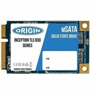 SSD Origin Inception TLC830 Pro - mSATA - 512 Go - SATA (SATA/600) - Haut volume de lecture - Ordinateur de bureau, Notebo