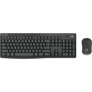 Logitech MK370 Tastatur & Maus - Portugiesisch - Tastatur, Kabellos, Bluetooth USB Typ-A, Plunger/Membran, Graphit - Maus,
