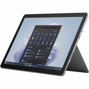 Microsoft Surface Go 4 Tablet - 10.5" - 8 GB - 256 GB Storage - Windows 11 Pro - Platinum - Quad-core (4 Core) N200 - micr