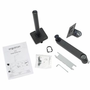 Ergotron Montagearm für Monitor - Schwarz