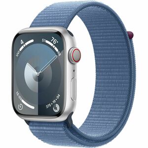 Apple Watch Series 9 Smart Watch - 4.50 cm (1.77") Case Height - 3.80 cm (1.50") Case Width - Silver Case Color - Winter B