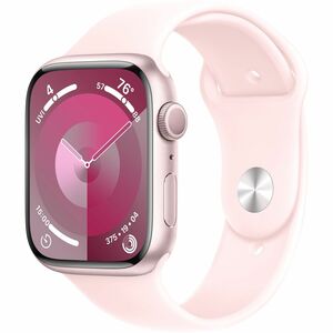 Apple Watch Series 9 Smart Watch - 4.10 cm (1.61") Case Height - 3.50 cm (1.38") Case Width - Pink Case Color - Light Pink