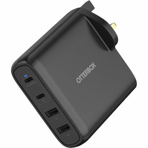 OtterBox 100 W AC Adapter - Universal Adapter - 2 USB Type-C - For Smartphone, Tablet PC, Notebook - United Kingdom - 120 