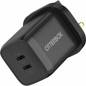 Adaptateur secteur OtterBox - 65 W - 2 USB Type-C - Royaume Uni