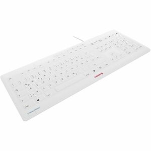 CHERRY STREAM PROTECT Keyboard - Cherry Stream Wired Keyboard With High Quality Protective Silicone Membrane, White