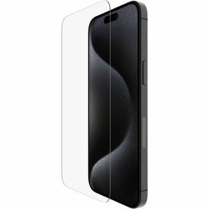 Belkin UltraGlass 2 Tempered Glass Screen Protector for iPhone 15 Pro Max - Transparent - 1 / Pack - For 17 cm (6.7") OLED