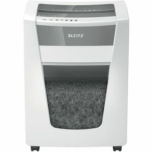 Leitz IQ Office Paper Shredder - Continuous Shredder - Micro Cut - 15 Per Pass - for shredding Staples, Paper Clip, Paper 