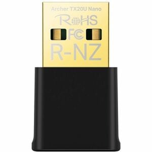TP-Link Archer TX20U Nano AX1800 IEEE 802.11 a/b/g/n/ac/ax Dual Band Wi-Fi Adapter for Desktop Computer - USB 2.0 - 2.40 G