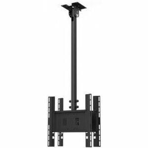 SMS Func Ceiling Mount for Display - Black - Landscape/Portrait - Height Adjustable - 1 Display(s) Supported - 50 kg Load 