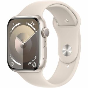 Apple Watch Series 9 智能手表 - 41 毫米 Case Height - 35 毫米 Case Width - 星光色 Case Color - 星光色 Band Color - 玻璃 Body Material - 铝 