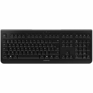 Clavier CHERRY KW 3000 - Sans fil Connectivité - USB 2.0 Type A Interface - Français - AZERTY Disposition - Noir - Dôme en