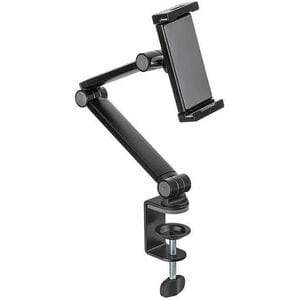 Neomounts Desk Mount for Tablet - Black - Landscape/Portrait - Height Adjustable - 1 Display(s) Supported - 11.9 cm to 32.