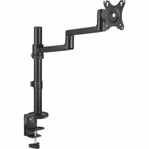 Neomounts Mounting Arm for Monitor, Display Screen, LCD Display - Black - Height Adjustable - 1 Display(s) Supported - 43.