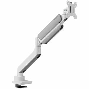 Neomounts Next Mounting Arm for Monitor, Curved Screen Display - White - Height Adjustable - 1 Display(s) Supported - 43.2