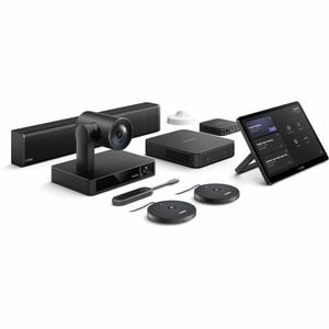 Yealink MVC860 Video Conference Equipment - Medium/Large Room Size Supported - Black - For Meeting Room, Video Conferencin