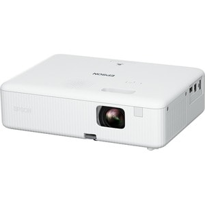 Epson CO-FH01 3LCD Projector - 16:9 - Ceiling Mountable, Desktop - White, Black - Front, Ceiling - 1080p - 6000 Hour Norma