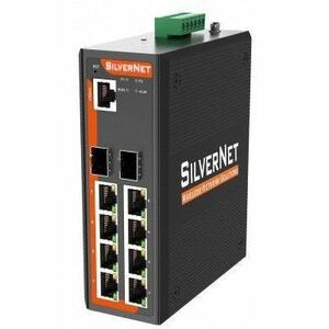 SilverNet Manageable Ethernet Switch - Gigabit Ethernet, Fast Ethernet - 10/100/1000Base-T, 100/1000Base-X - 2 Layer Suppo