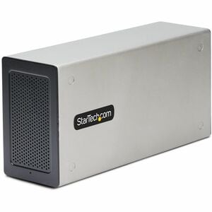 StarTech.com Thunderbolt 3 PCIe Expansion Chassis, Enclosure Box w/Dual PCI-E Slots, External PCIe Slots, 8K/4K Output Via