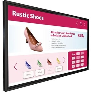 Philips T-line 55BDL3452T 1397 mm LCD Ecrã de assinatura digital - Ecrã tátil Cortex A73 - 2 GB DDR3 SDRAM - 3840 x 2160 -