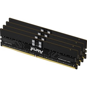 Kingston FURY Renegade Pro 64GB (4 x 16GB) DDR5 SDRAM Memory Kit - For Desktop PC, Workstation - 64 GB (4 x 16GB) - DDR5-5