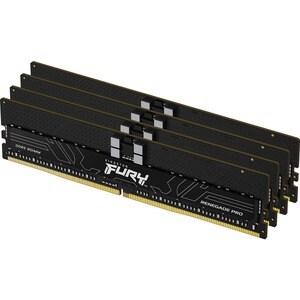 Kingston FURY Renegade Pro 128GB (4 x 32GB) DDR5 SDRAM Memory Kit - For Desktop PC, Workstation - 128 GB (4 x 32GB) - DDR5