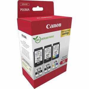 Canon Original Jato de tinta Tinteiro - Preto, Ciano, Magenta, Amarelo - 3 Pack
