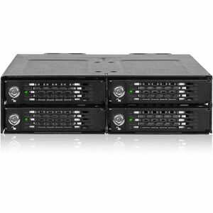 Icy Dock ToughArmor MB873MP-B V2 Drive Enclosure for 5.25" M.2, PCI Express NVMe 4.0 - SFF-8612 OCuLink Host Interface Int