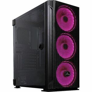 Yeyian Hollow YGH-49703 Gabinete para computadora gamer - ITX, Micro ATX, ATX, EATX Placa base admitida - Media Torre - Vi