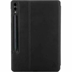 MOBILIS RE.LIFE Carrying Case (Flap) for 31.5 cm (12.4") Samsung Galaxy Tab S9+ Tablet, Stylus - Black - Shock Resistant, 