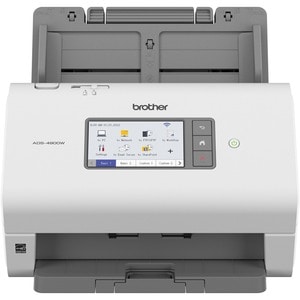 Escáner de superficie plana Brother ADS-4900W - Inalámbrico - 600 x 600 ppp Óptico - 48 bits Color - 60 ppm (Mono) - 60 pp