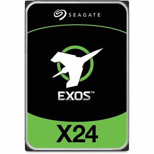 Seagate Exos X24 ST24000NM001H 24 TB Disco rígido - 3,5" Interno - SATA (SATA/600) - Gravação magnética convencional (CMR)